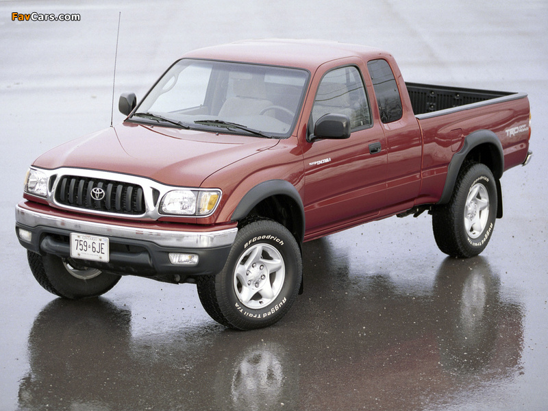 Images of TRD Toyota Tacoma PreRunner Xtracab Off-Road Edition 2001–04 (800 x 600)
