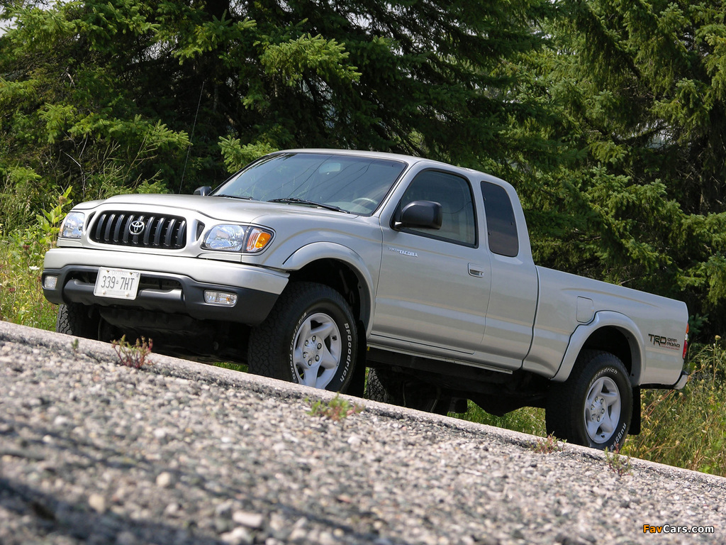 Images of TRD Toyota Tacoma PreRunner Xtracab Off-Road Edition 2001–04 (1024 x 768)