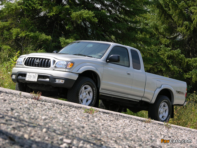 Images of TRD Toyota Tacoma PreRunner Xtracab Off-Road Edition 2001–04 (640 x 480)