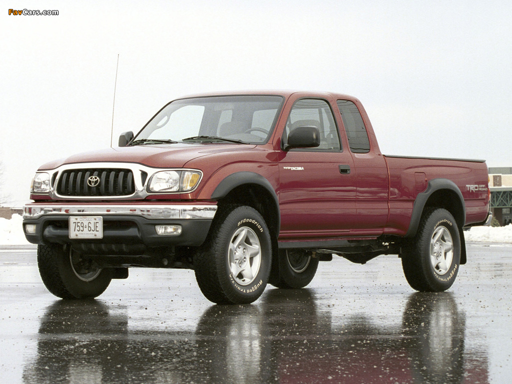 Images of TRD Toyota Tacoma PreRunner Xtracab Off-Road Edition 2001–04 (1024 x 768)