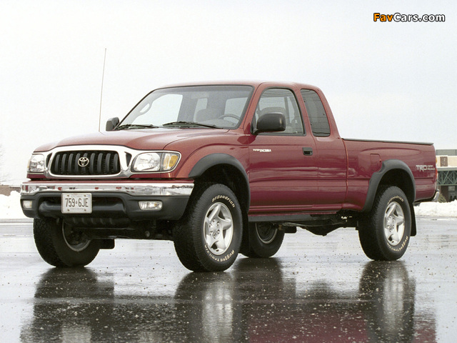 Images of TRD Toyota Tacoma PreRunner Xtracab Off-Road Edition 2001–04 (640 x 480)