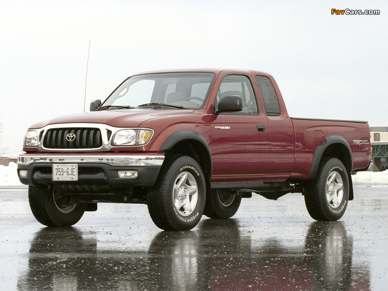 Images of TRD Toyota Tacoma PreRunner Xtracab Off-Road Edition 2001–04 (800 x 600)