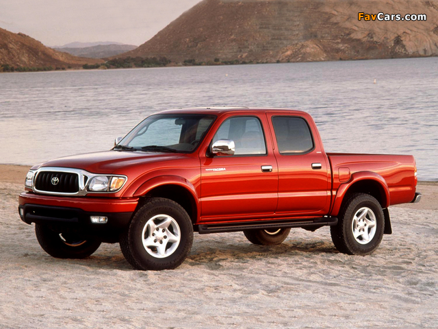 Images of Toyota Tacoma Limited Double Cab 2001–04 (640 x 480)