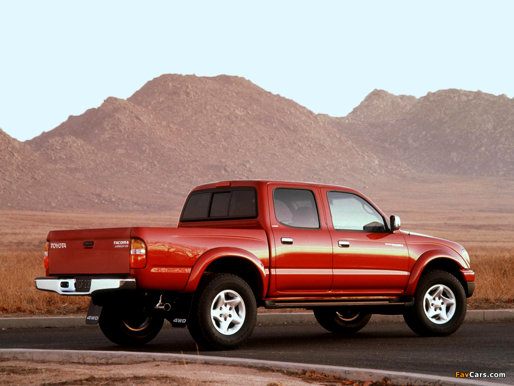 Images of Toyota Tacoma Limited Double Cab 2001–04 (1024 x 768)