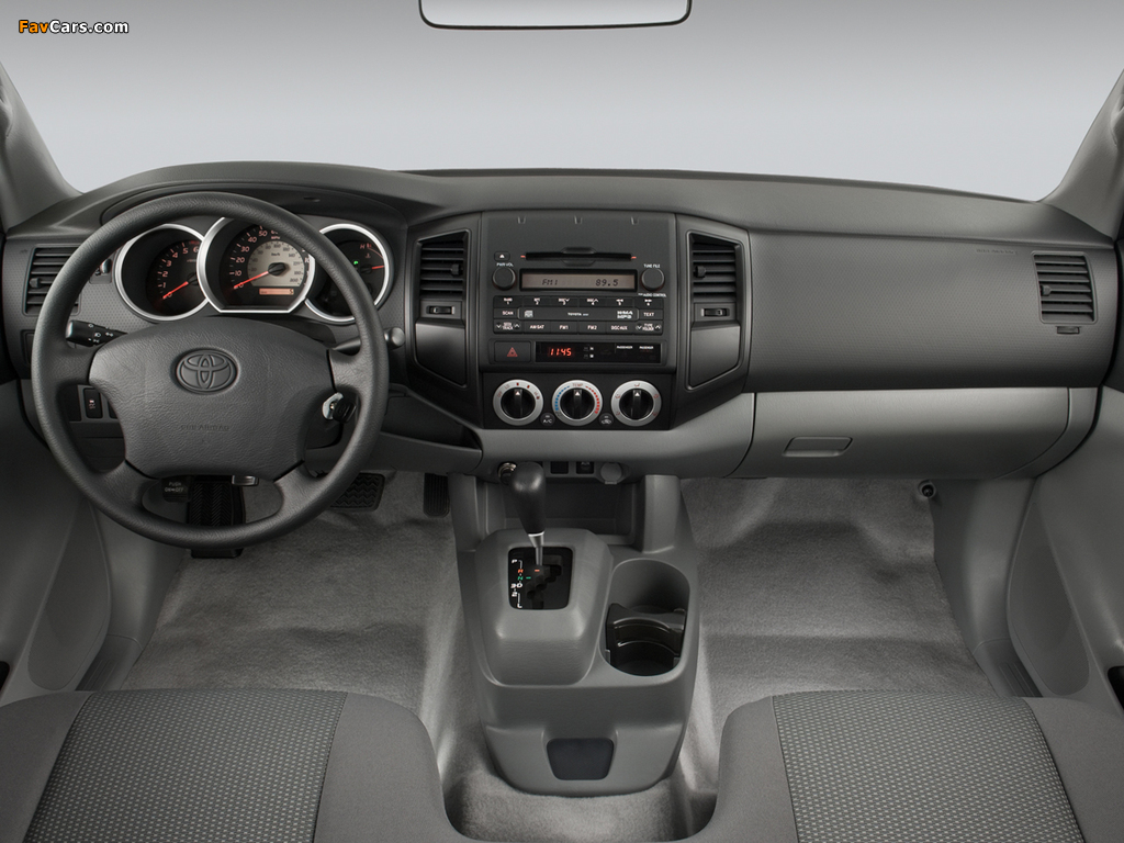 Images of Toyota Tacoma Regular Cab 2005–12 (1024 x 768)