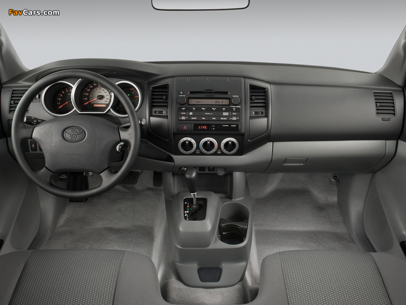 Images of Toyota Tacoma Regular Cab 2005–12 (800 x 600)