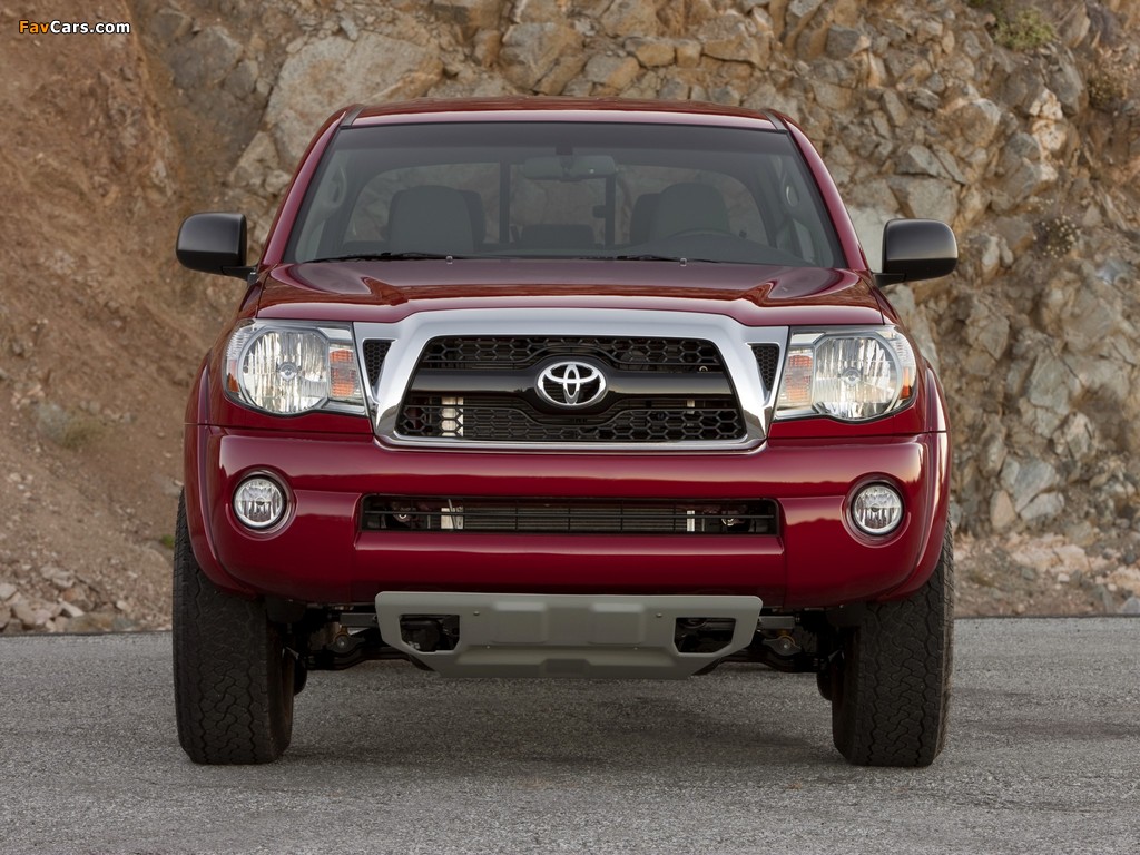 Images of TRD Toyota Tacoma Double Cab T/X Pro Performance Package 2010–12 (1024 x 768)