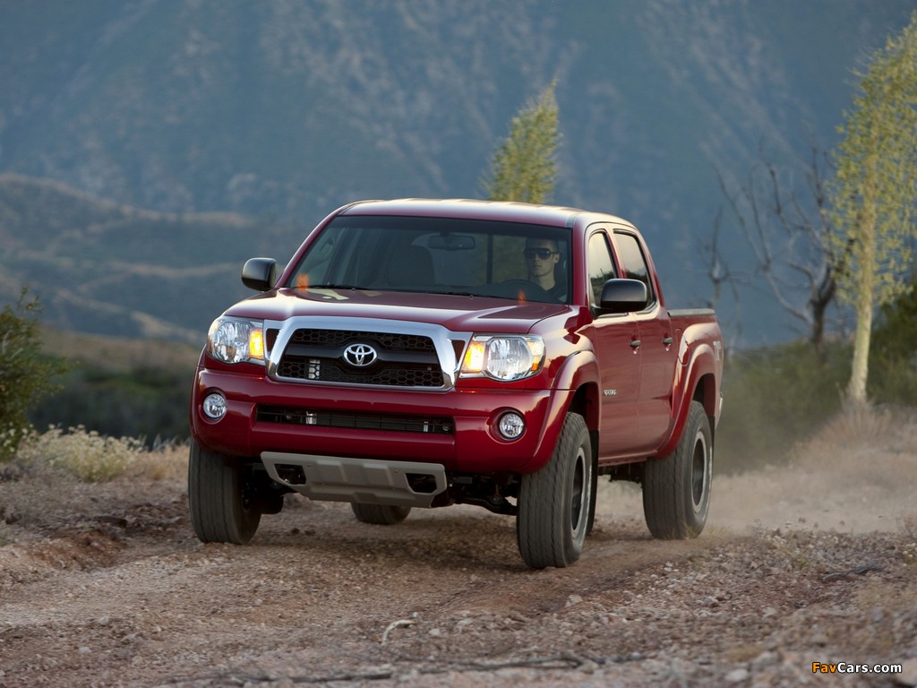 Images of TRD Toyota Tacoma Double Cab T/X Pro Performance Package 2010–12 (1024 x 768)