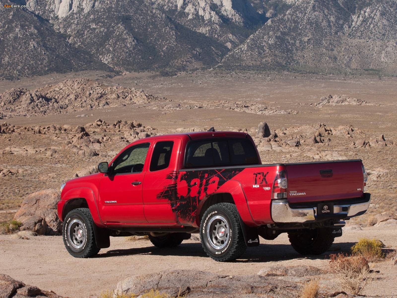 Images of TRD Toyota Tacoma Access Cab T/X Baja Series Limited Edition 2012 (1600 x 1200)