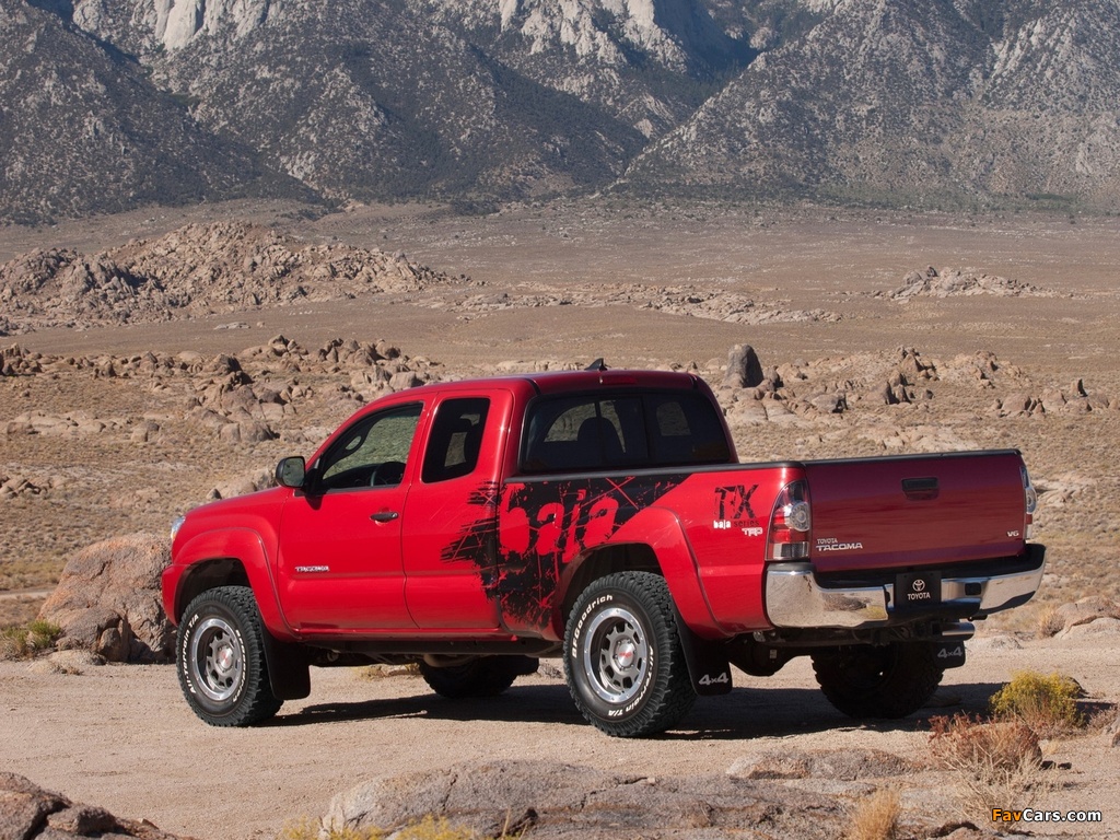 Images of TRD Toyota Tacoma Access Cab T/X Baja Series Limited Edition 2012 (1024 x 768)