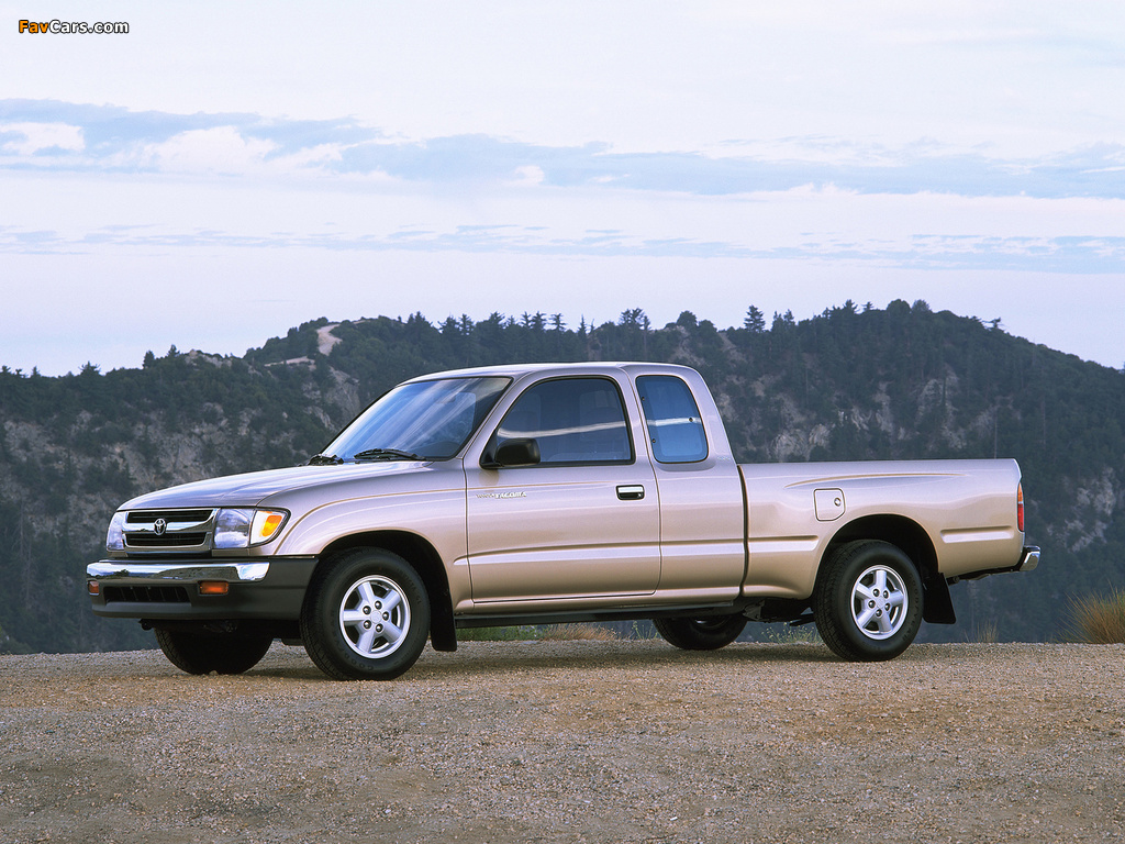Photos of Toyota Tacoma Xtracab 2WD 1998–2000 (1024 x 768)