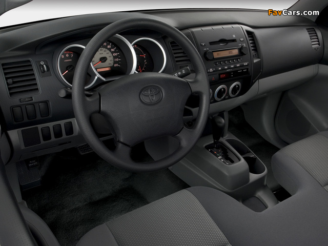 Photos of Toyota Tacoma Regular Cab 2005–12 (640 x 480)