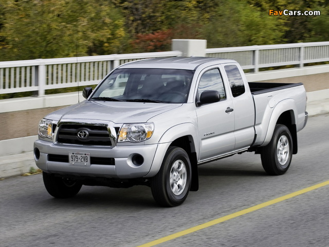 Photos of Toyota Tacoma SR5 Access Cab 2005–12 (640 x 480)