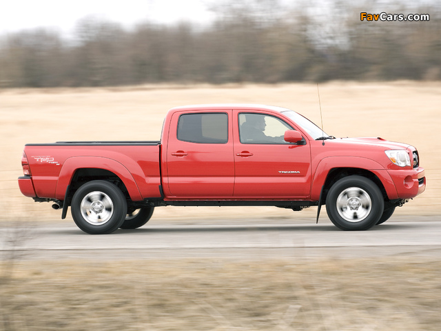 Photos of TRD Toyota Tacoma Double Cab Sport Edition 2006–12 (640 x 480)