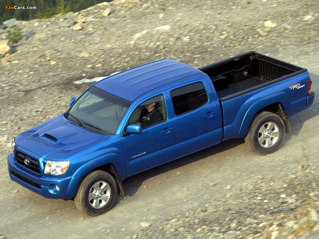 Photos of TRD Toyota Tacoma Double Cab Sport Edition 2006–12 (1024 x 768)