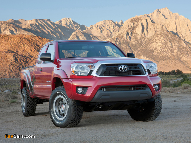 Photos of TRD Toyota Tacoma Access Cab T/X Baja Series Limited Edition 2012 (640 x 480)