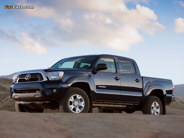 Photos of Toyota Tacoma SR5 Double Cab 2012 (640 x 480)