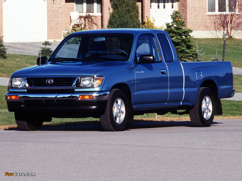 Pictures of Toyota Tacoma Xtracab 2WD 1995–98 (800 x 600)