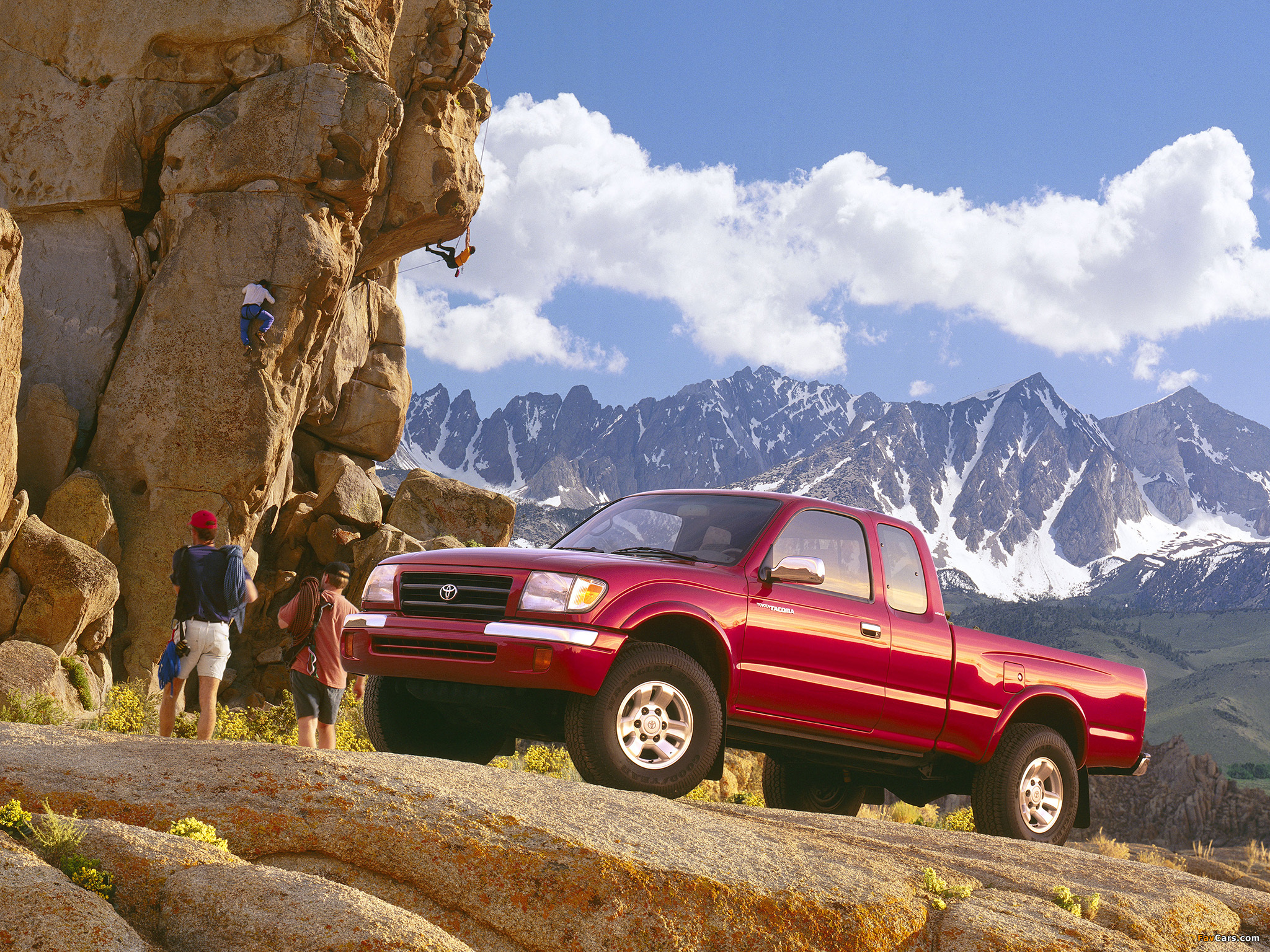 Pictures of Toyota Tacoma Xtracab 4WD 1998–2000 (2048 x 1536)