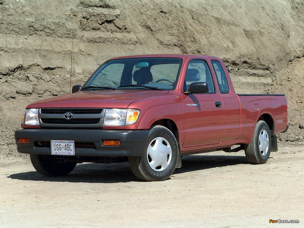 Pictures of Toyota Tacoma Xtracab 2WD 1998–2000 (1024 x 768)