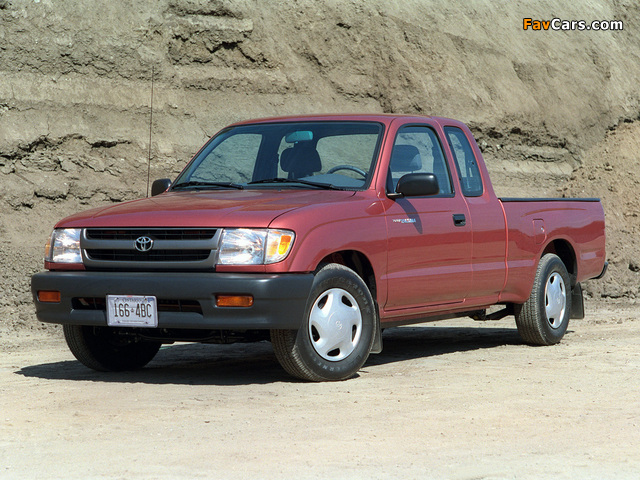 Pictures of Toyota Tacoma Xtracab 2WD 1998–2000 (640 x 480)