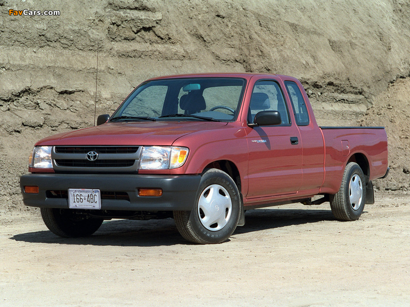 Pictures of Toyota Tacoma Xtracab 2WD 1998–2000 (800 x 600)