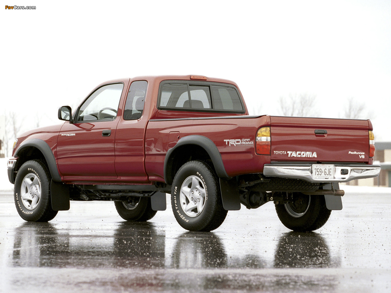 Pictures of TRD Toyota Tacoma PreRunner Xtracab Off-Road Edition 2001–04 (1280 x 960)