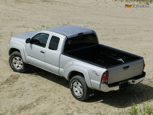 Pictures of TRD Toyota Tacoma Access Cab Off-Road Edition 2005–12 (640 x 480)