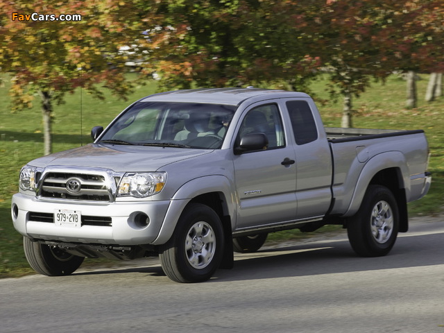 Pictures of Toyota Tacoma SR5 Access Cab 2005–12 (640 x 480)
