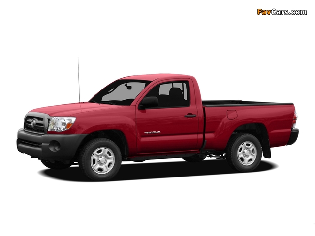 Pictures of Toyota Tacoma Regular Cab 2005–12 (640 x 480)