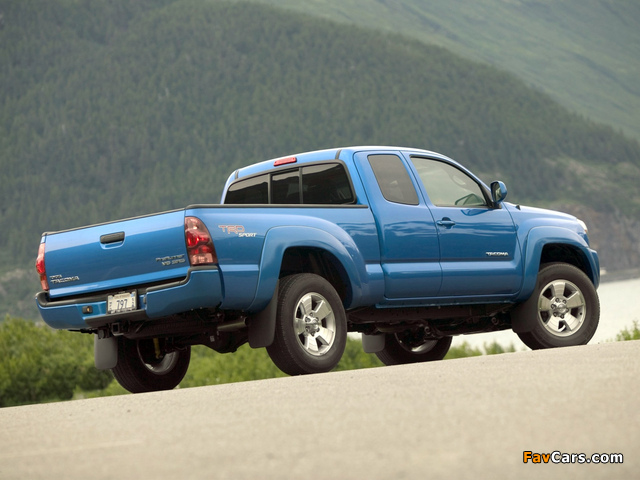 Pictures of TRD Toyota Tacoma Access Cab Sport Edition 2005–12 (640 x 480)