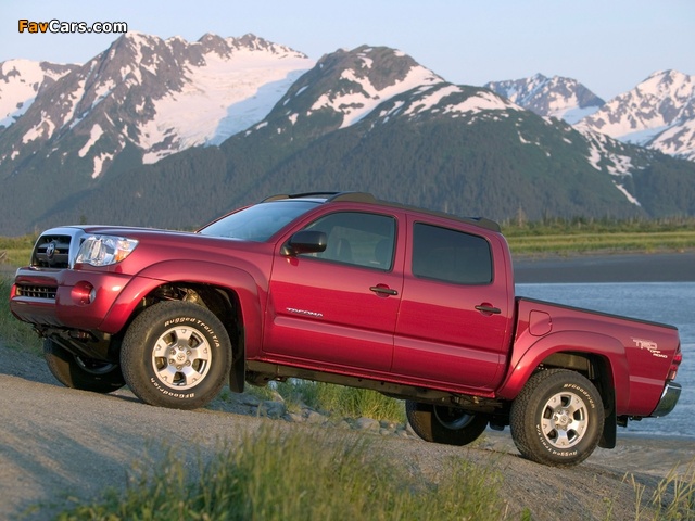 Pictures of TRD Toyota Tacoma Double Cab Off-Road Edition 2006–12 (640 x 480)