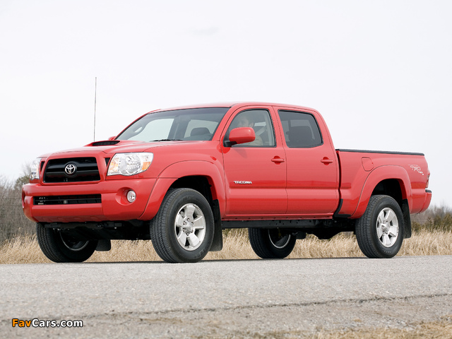 Pictures of TRD Toyota Tacoma Double Cab Sport Edition 2006–12 (640 x 480)