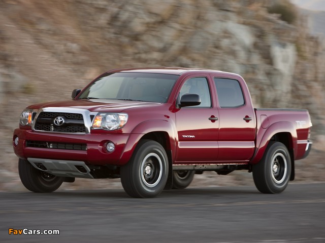 Pictures of TRD Toyota Tacoma Double Cab T/X Pro Performance Package 2010–12 (640 x 480)