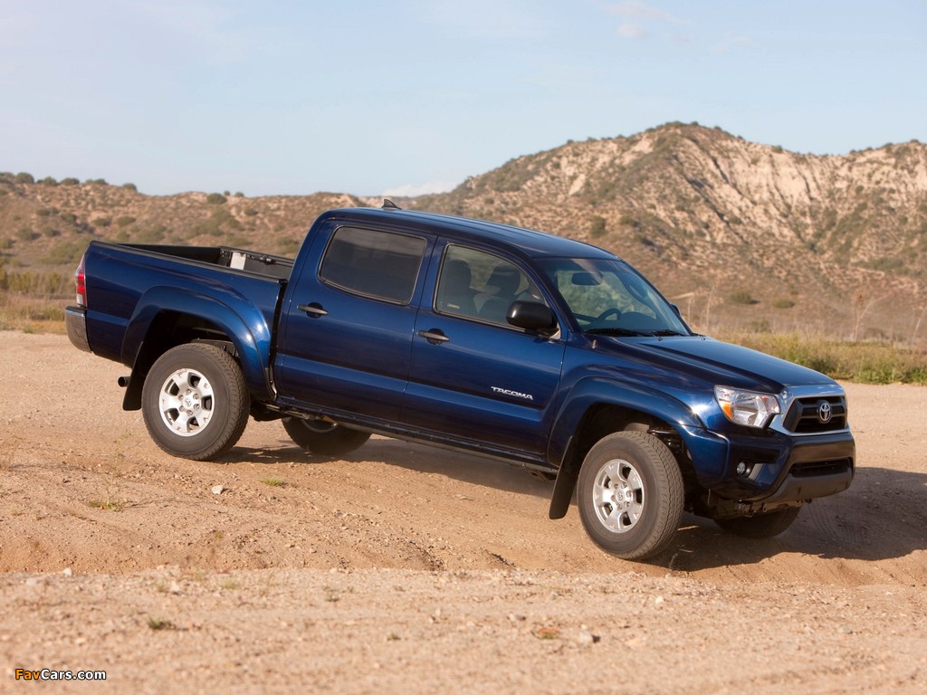 Pictures of Toyota Tacoma SR5 Double Cab 2012 (1024 x 768)