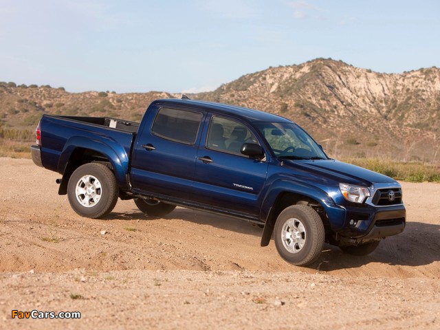 Pictures of Toyota Tacoma SR5 Double Cab 2012 (640 x 480)