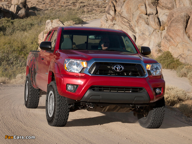 Pictures of TRD Toyota Tacoma Access Cab T/X Baja Series Limited Edition 2012 (640 x 480)