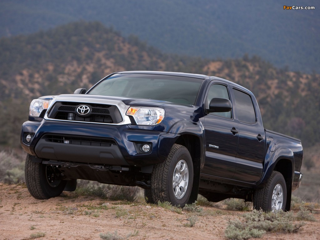 Pictures of Toyota Tacoma SR5 Double Cab 2012 (1024 x 768)