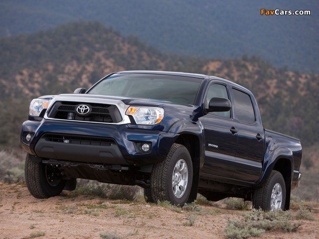 Pictures of Toyota Tacoma SR5 Double Cab 2012 (640 x 480)