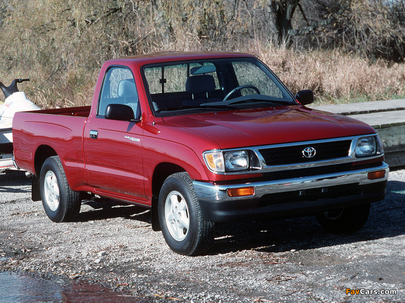 Toyota Tacoma Regular Cab 2WD 1995–98 photos (800 x 600)