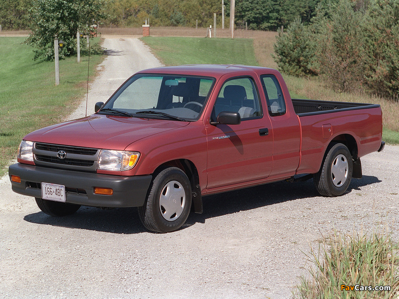 Toyota Tacoma Xtracab 2WD 1998–2000 images (800 x 600)