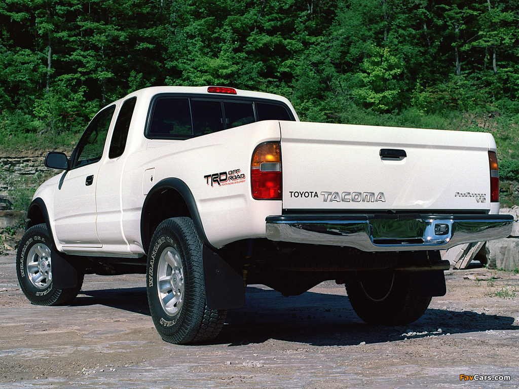 TRD Toyota Tacoma Xtracab 4WD 1998–2000 images (1024 x 768)