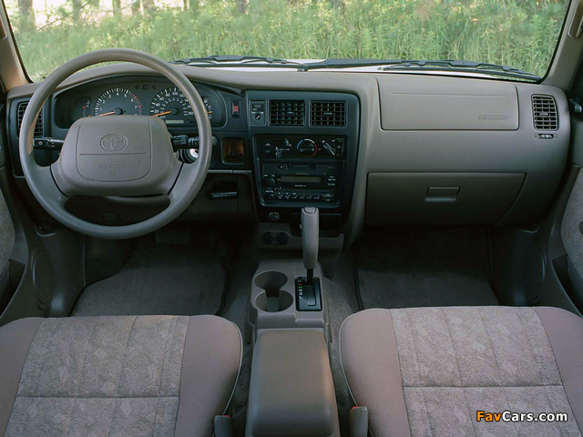 TRD Toyota Tacoma Xtracab 4WD 1998–2000 photos (640 x 480)