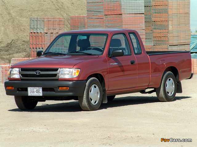 Toyota Tacoma Xtracab 2WD 1998–2000 pictures (640 x 480)