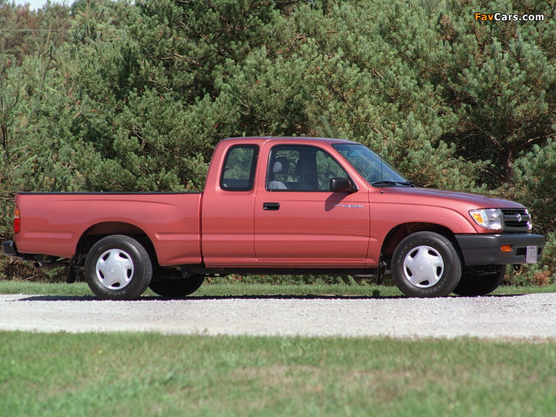 Toyota Tacoma Xtracab 2WD 1998–2000 pictures (800 x 600)