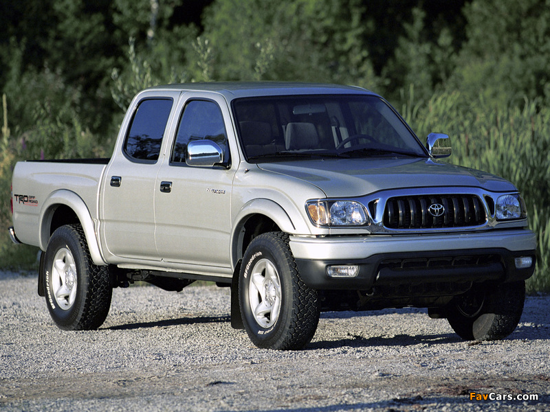 TRD Toyota Tacoma PreRunner Double Cab Off-Road Edition 2001–04 pictures (800 x 600)