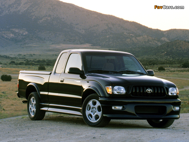 Toyota Tacoma S-Runner V6 2001–04 pictures (640 x 480)