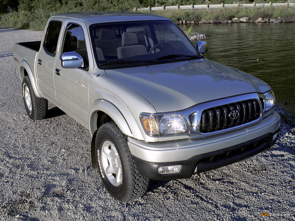 TRD Toyota Tacoma PreRunner Double Cab Off-Road Edition 2001–04 pictures (1024 x 768)