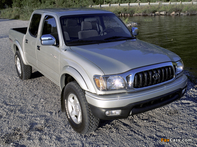 TRD Toyota Tacoma PreRunner Double Cab Off-Road Edition 2001–04 pictures (640 x 480)