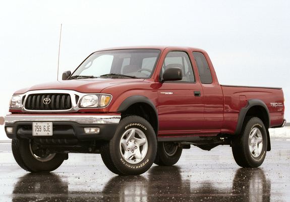TRD Toyota Tacoma PreRunner Xtracab Off-Road Edition 2001–04 wallpapers